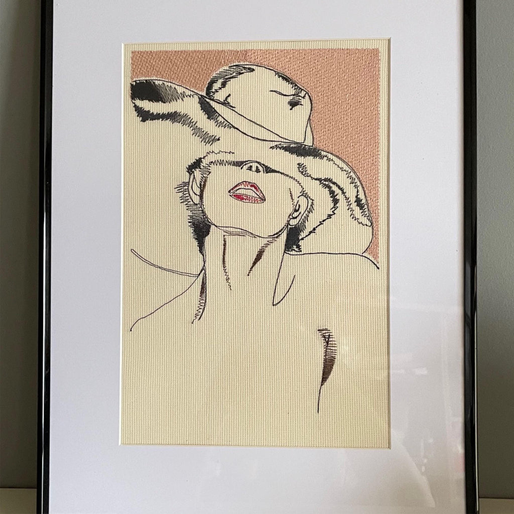 Minimalist Woman Line Art