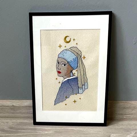 Girl with Pearl Earring Inspired