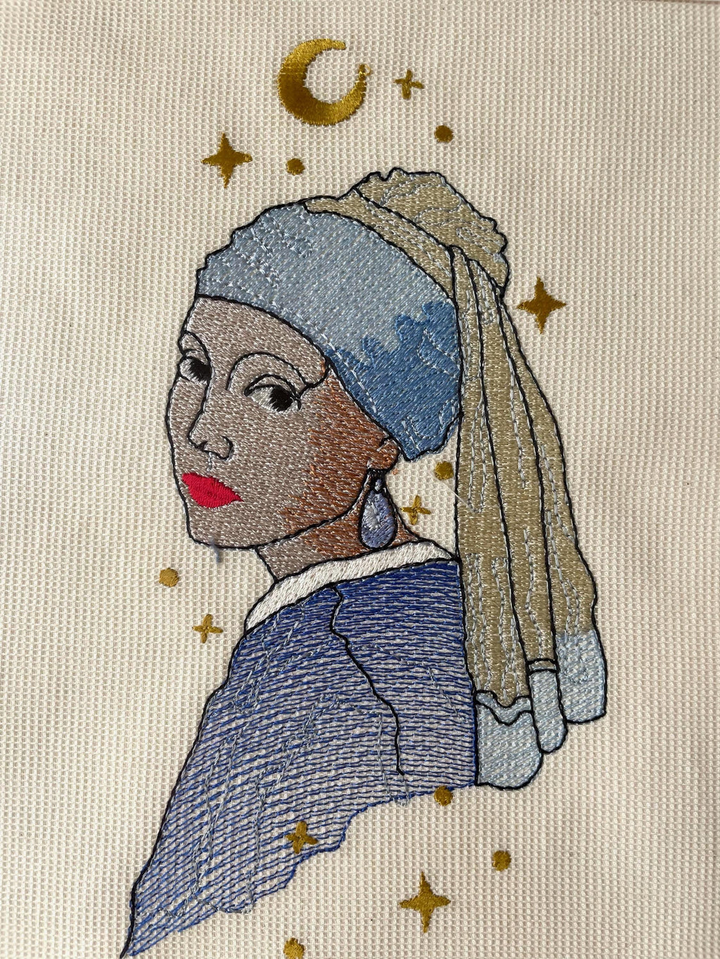 Girl with Pearl Earring Inspired