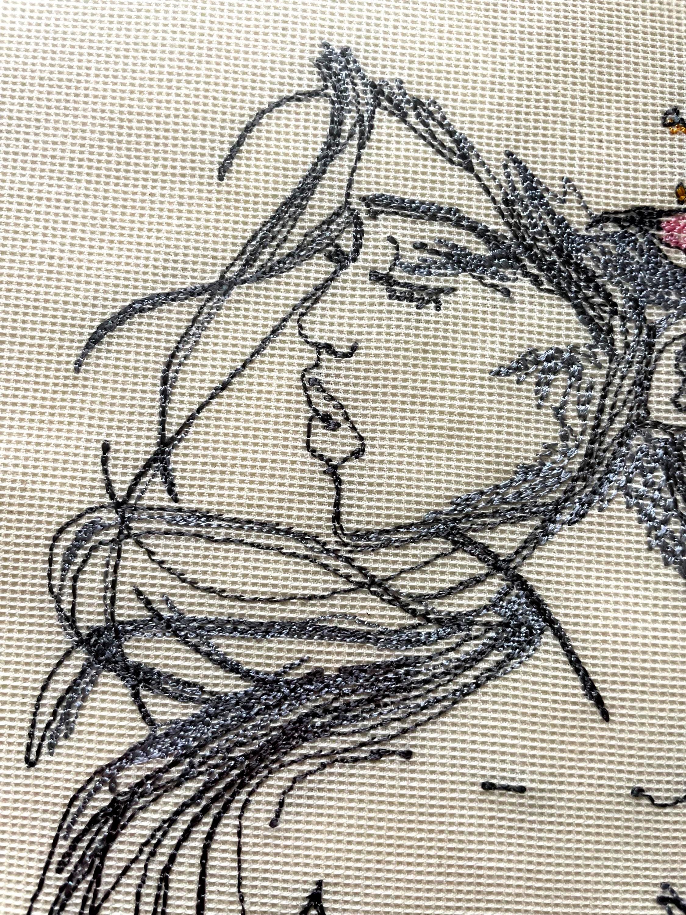 Contemporary Floral Portrait